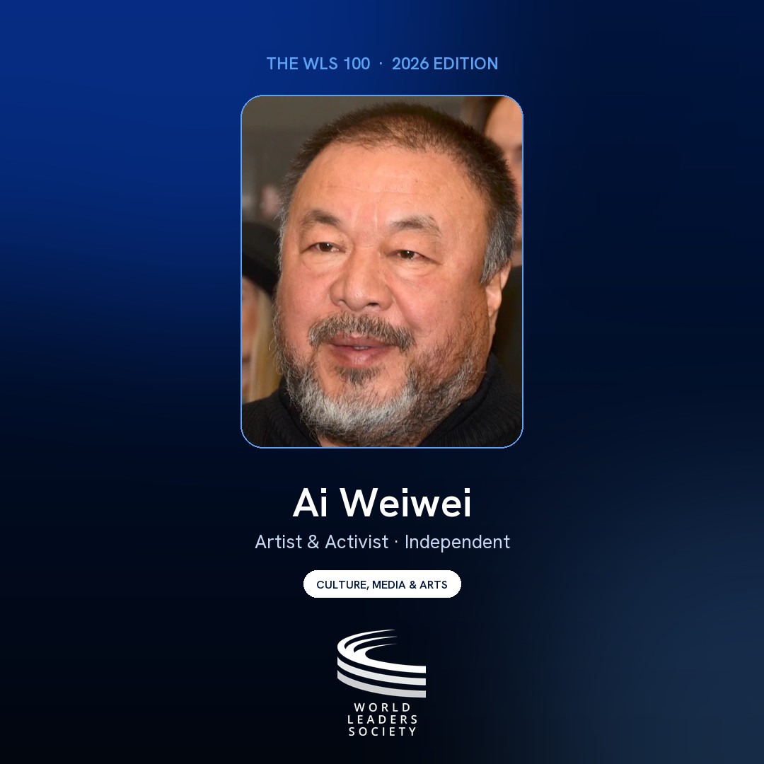 WLS 100 badge · Ai Weiwei