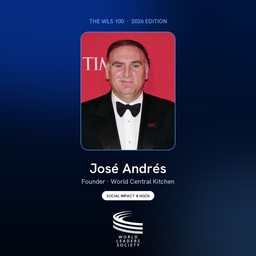 WLS 100 badge · José Andrés
