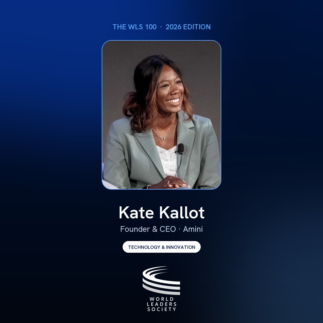 WLS 100 badge · Kate Kallot