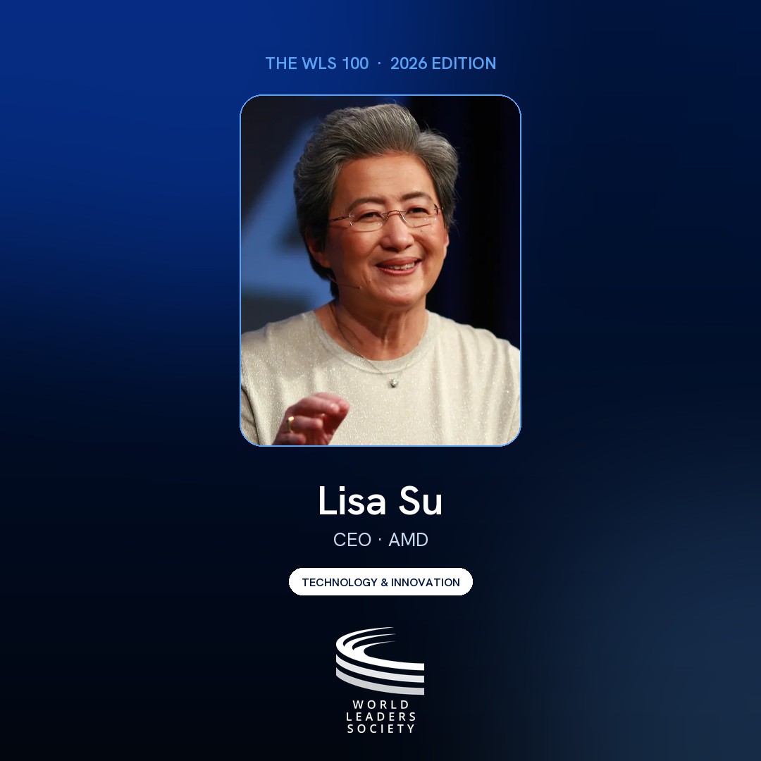 WLS 100 badge · Lisa Su