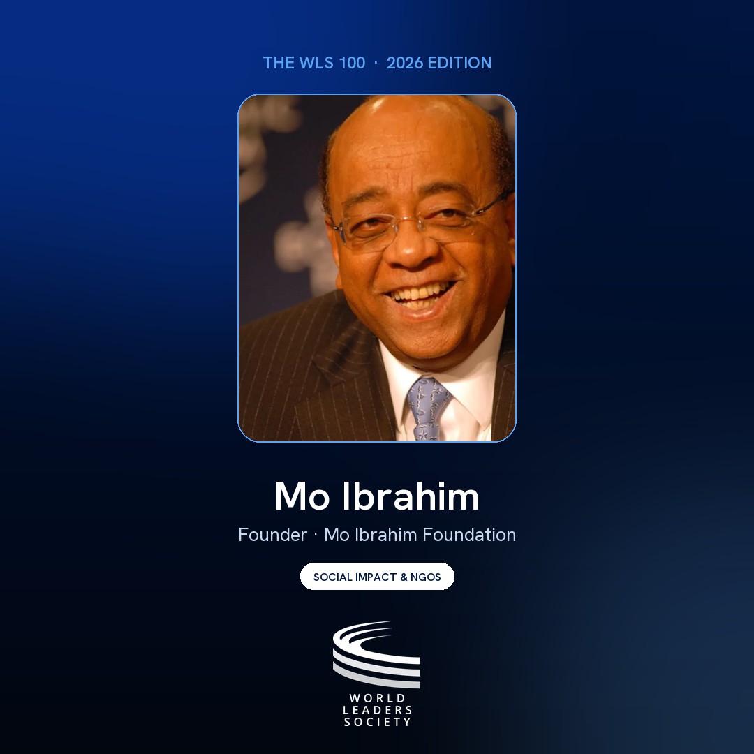 WLS 100 badge · Mo Ibrahim