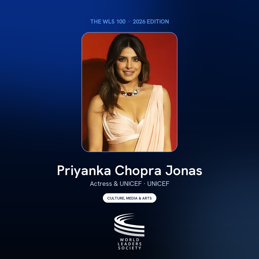 WLS 100 badge · Priyanka Chopra Jonas