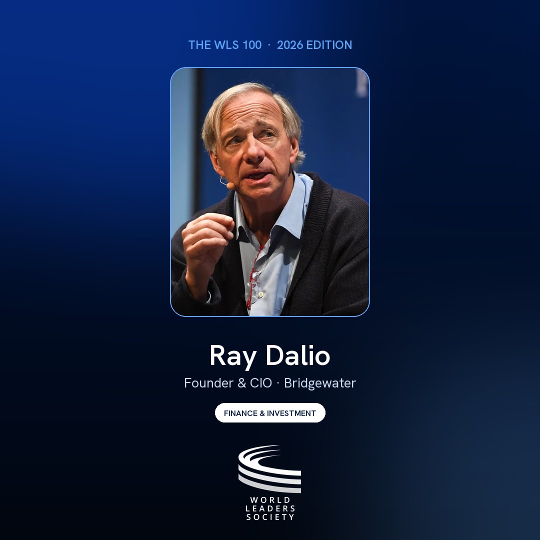 WLS 100 badge · Ray Dalio