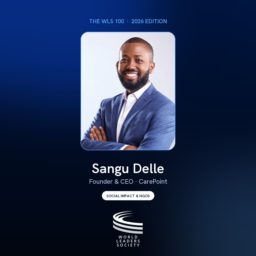 WLS 100 badge · Sangu Delle