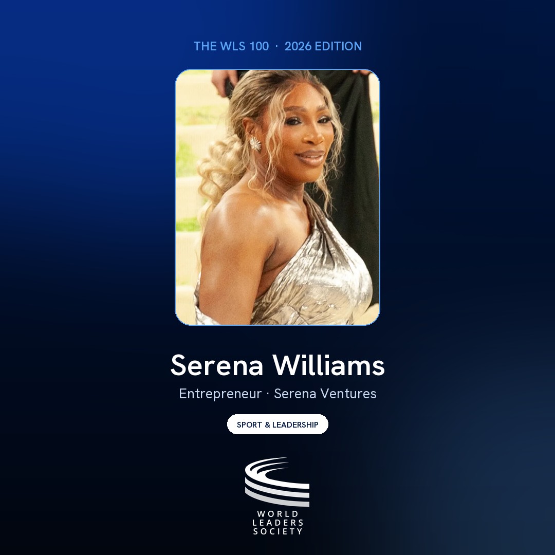 WLS 100 badge · Serena Williams