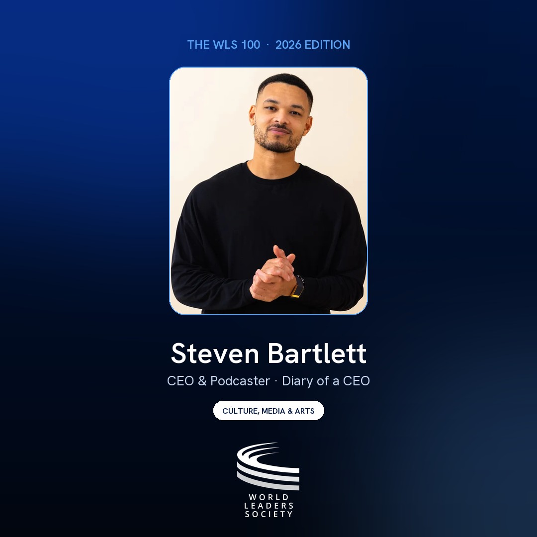 WLS 100 badge · Steven Bartlett