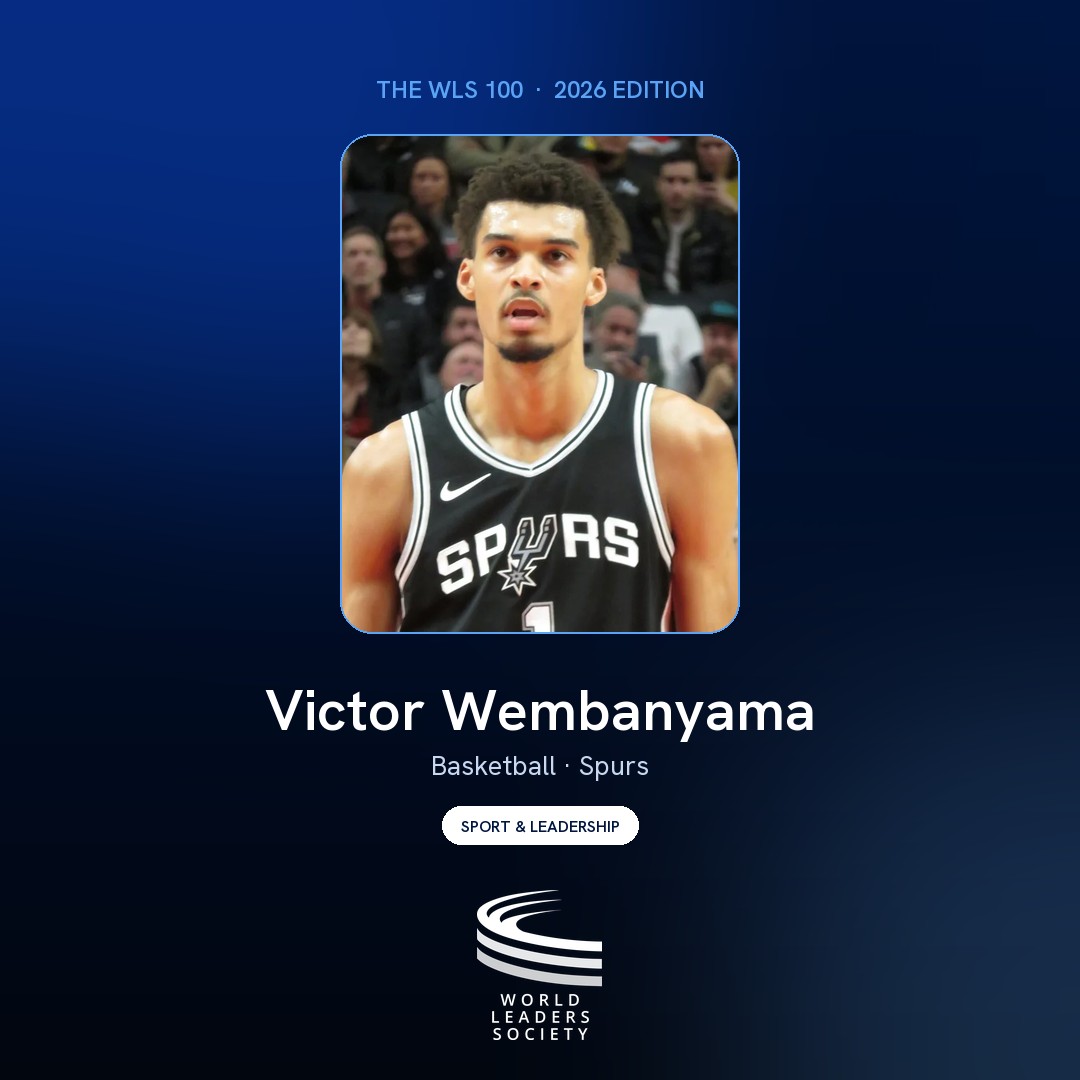WLS 100 badge · Victor Wembanyama