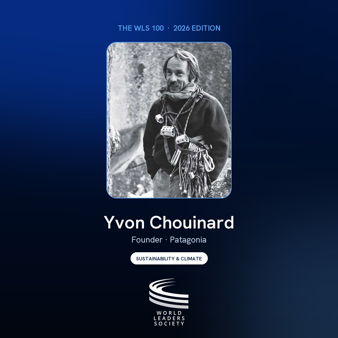 WLS 100 badge · Yvon Chouinard